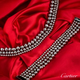 Cartier White Gold Diamond Moonlight Jewellery Suite